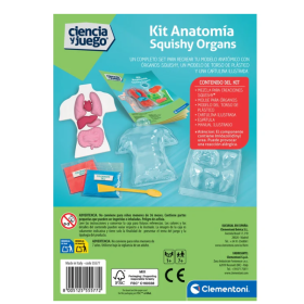 Kit Anatomía Squishy Órganos De Clementoni 2