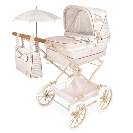 Coche Reborn Plegable Con Sombrillas