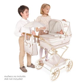Coche Reborn Plegable Con Sombrillas 2