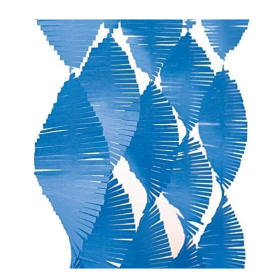 Guirnalda Royal Blue Tissue Fringe De Fiesta Y Cumpleaños 2