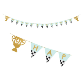 Guirnalda Trofeo Happy Birthday 2.5 M De Fiesta Y Cumpleaños 2