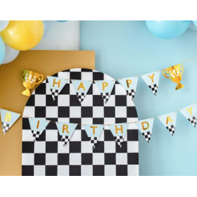 Guirnalda Trofeo Happy Birthday 2.5 M De Fiesta Y Cumpleaños