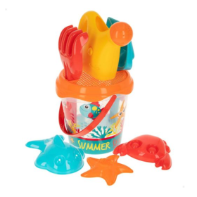Set Cubo Playa 18 Cm Summer Sea