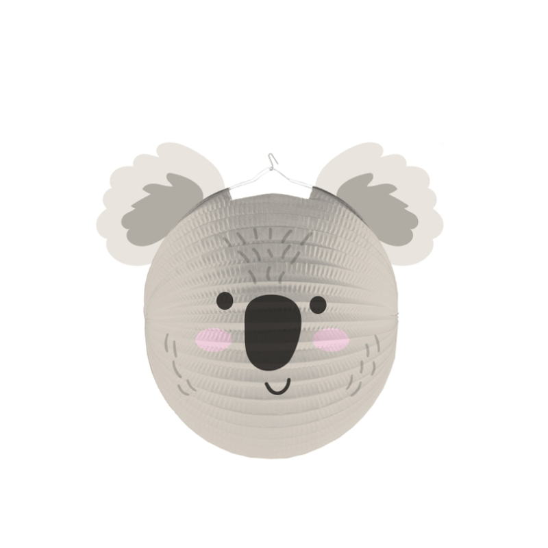 Farolillo Get Wild Koala Papel 25 CM De Fiesta y Cumpleaños