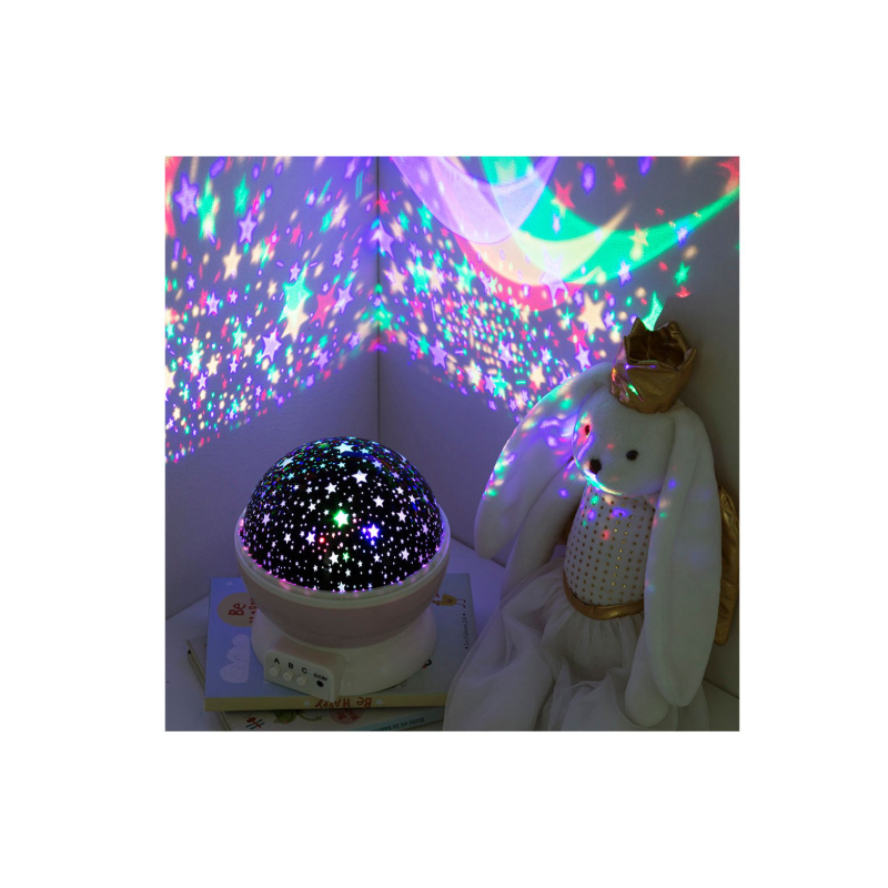 Luz De Noche Proyector Estrellas