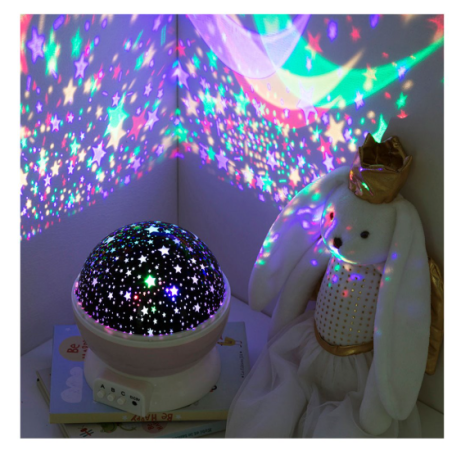 Luz De Noche Proyector Estrellas