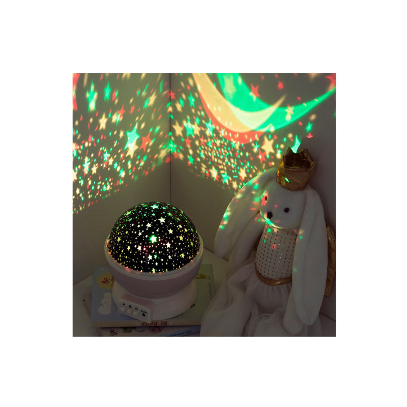 Luz De Noche Proyector Estrellas