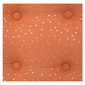 Cojín De Suelo Cuadrado Oya Terracota De JJA 2