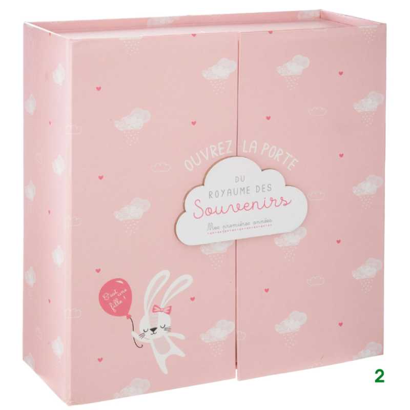 Caja De Recuerdos Nacimiento Nube