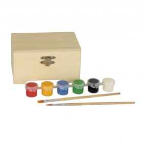 Cofre de Madera para Pintar 2