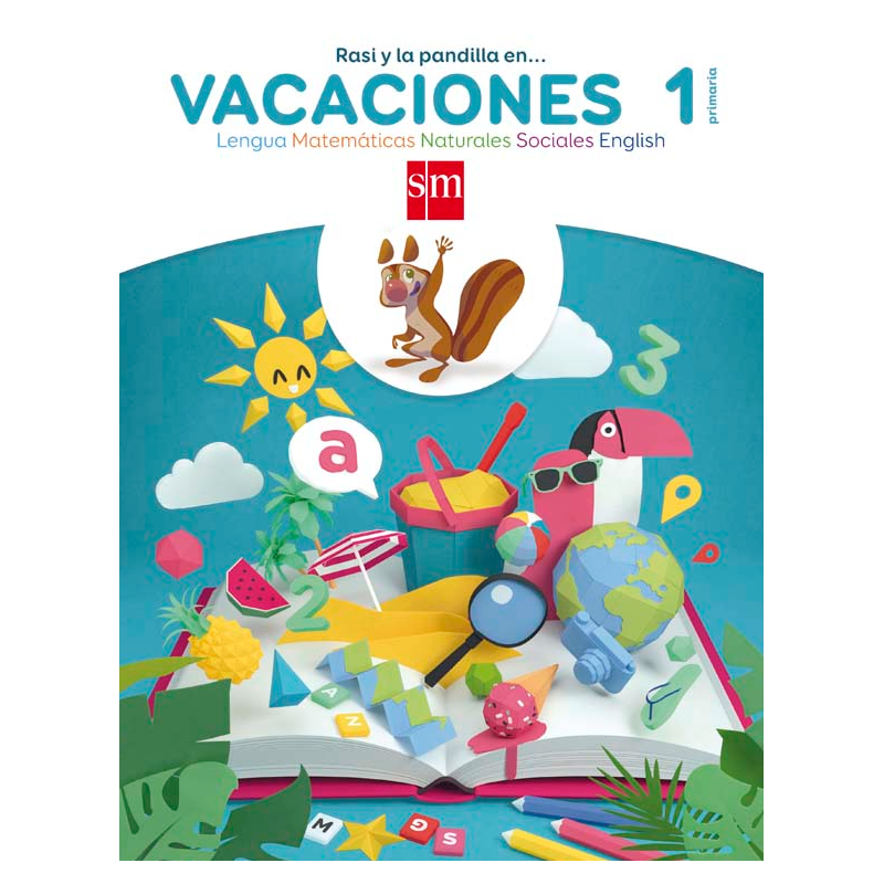 Cuaderno Vacaciones 1 Primaria De SM