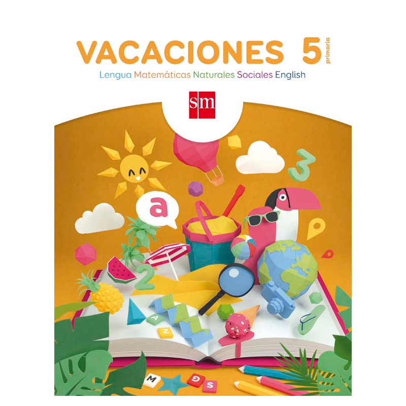 Cuaderno Vacaciones 5 Primaria De SM