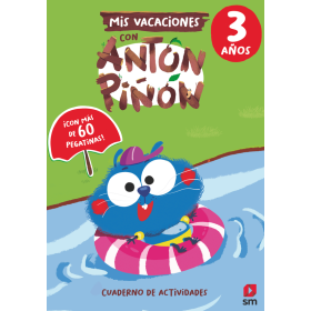 3 Años Mis Vacaciones Antón Piñón De SM