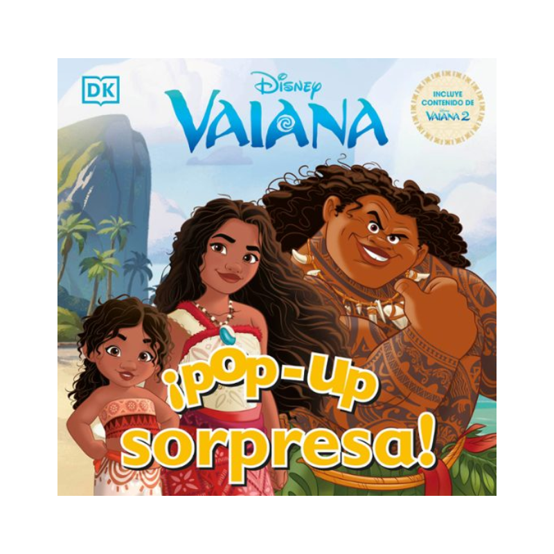 Disney Vaiana Pop Up Sorpresa De Montena