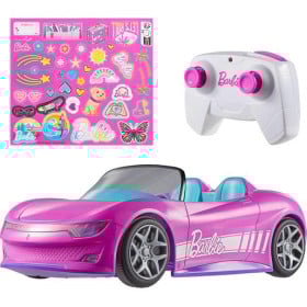Hot Wheels Descapotable Barbie RC 2