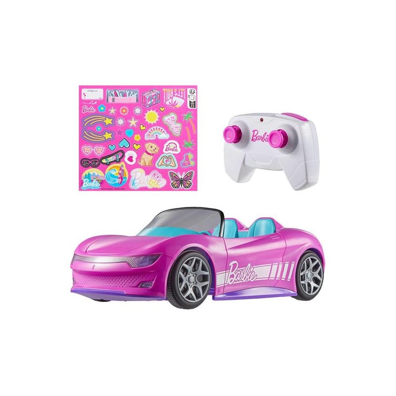 Hot Wheels Descapotable Barbie RC