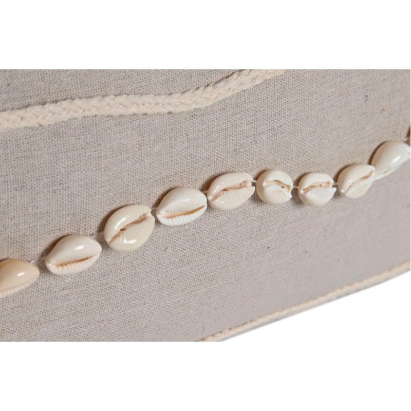 Cojín Boho Beige 50x30Cm