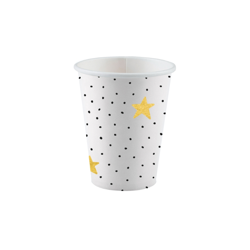 Vasos Papel Hello Baby 250 Ml De Fiesta y Cumpleaños
