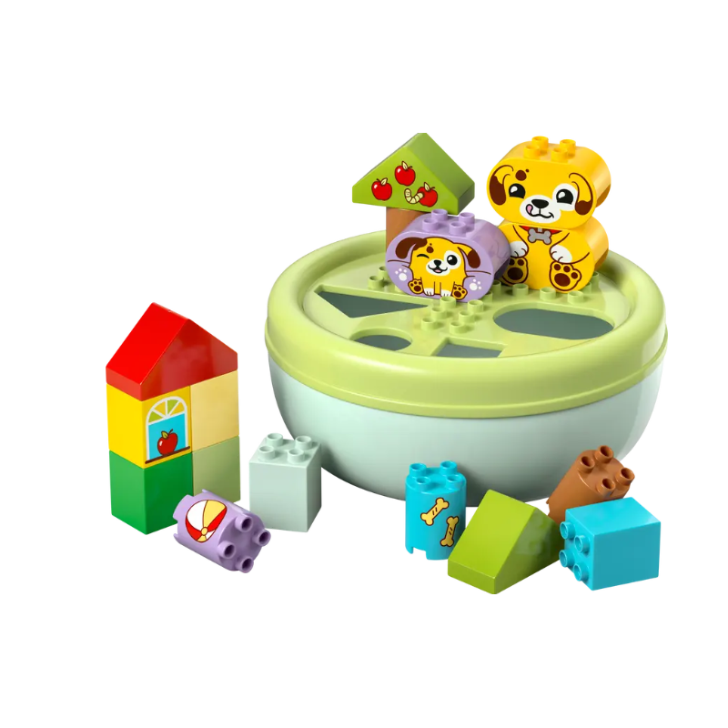 Lego Duplo Clasificador de Formas: Casa de los Perritos