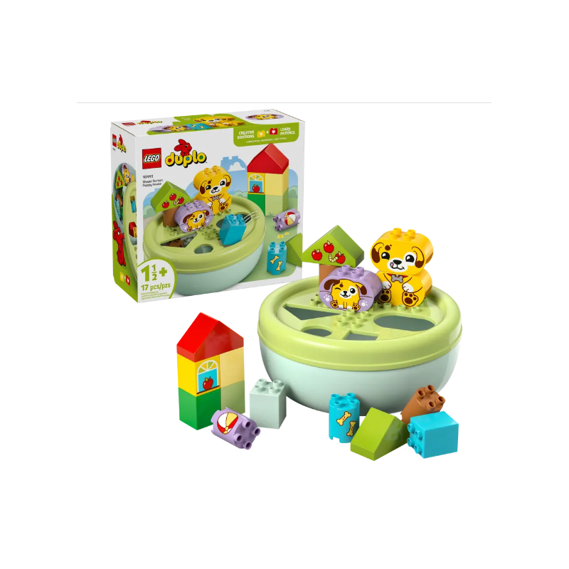 Lego Duplo Clasificador de Formas: Casa de los Perritos