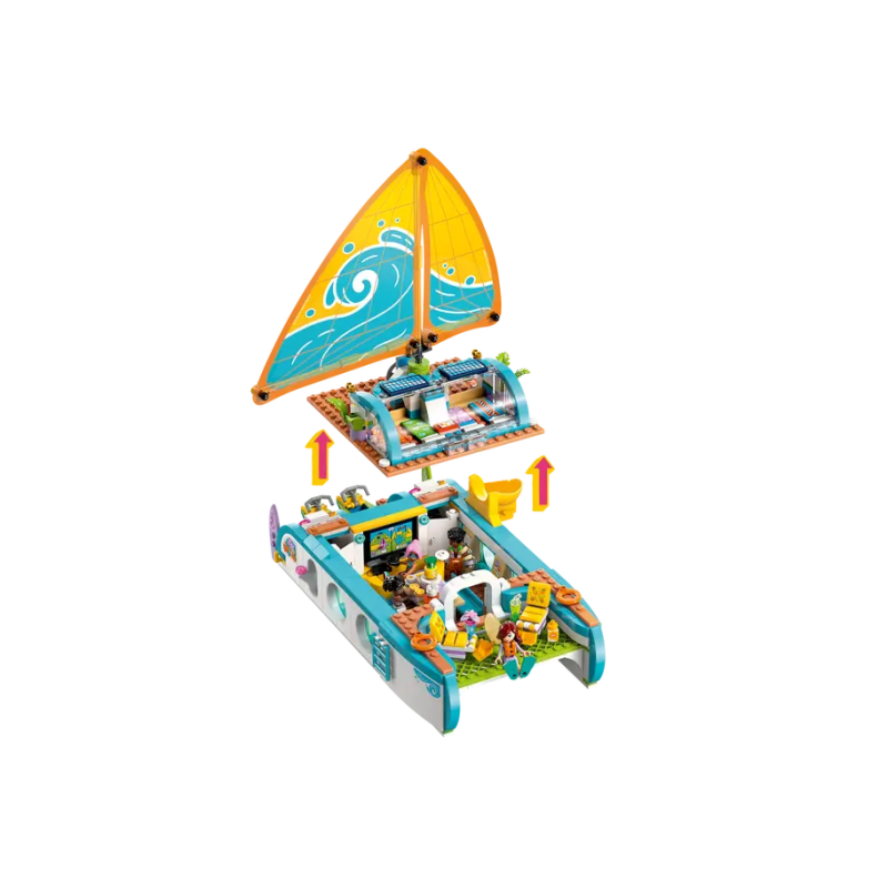 Lego Friends Aventura En El Barco De Viaje