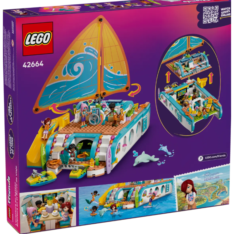 Lego Friends Aventura En El Barco De Viaje