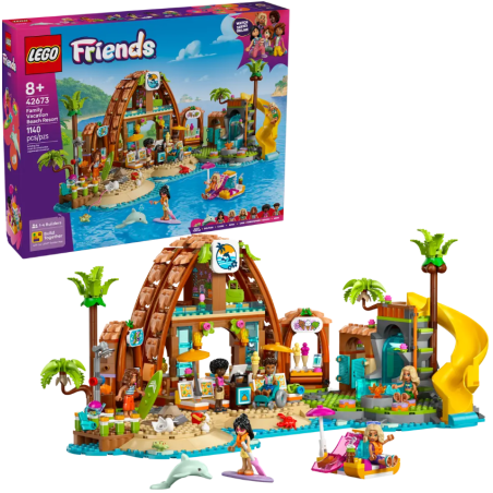 LEGO Friends Hotel De Vacaciones Familiares En La Playa