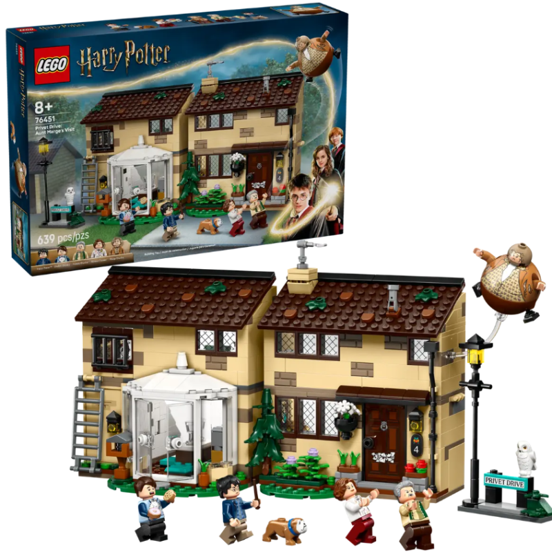 LEGO Harry Potter Privet Drive Visita De Tía Marge De LEGO