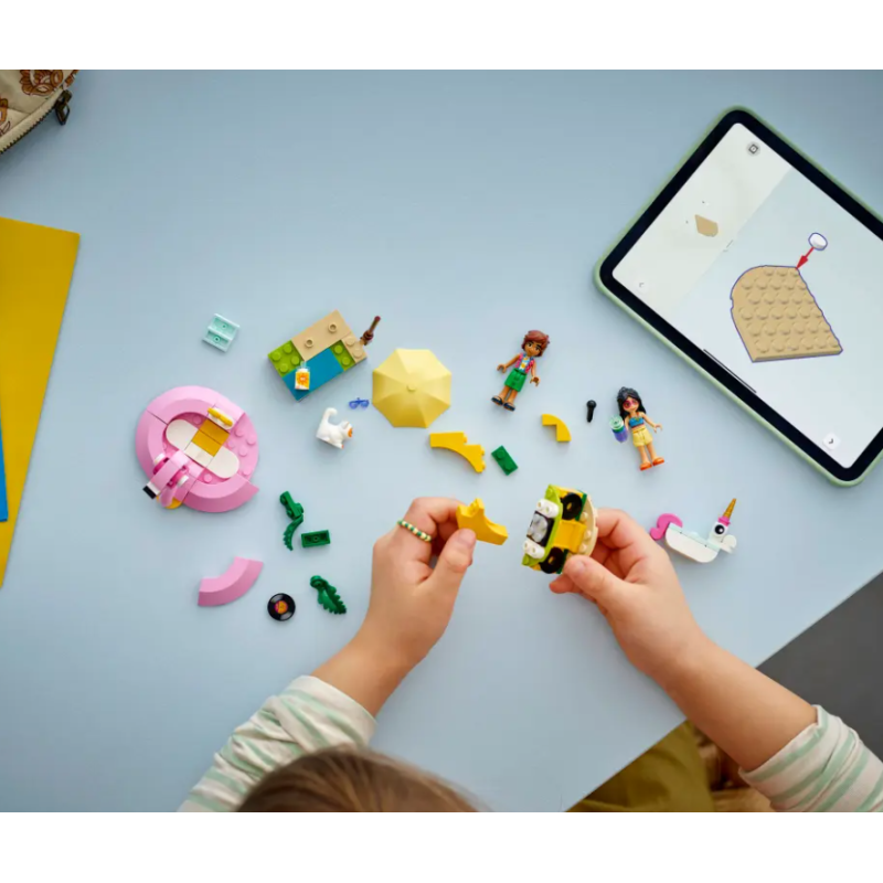 LEGO Friends Fiesta En La Piscina Con Flamenco Y Unicornio