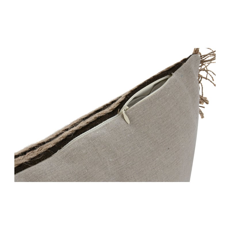 Cojín Yute Terracota 50x30Cm