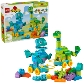 LEGO Duplo Dinosaurios Sobre Ruedas 3 En 1