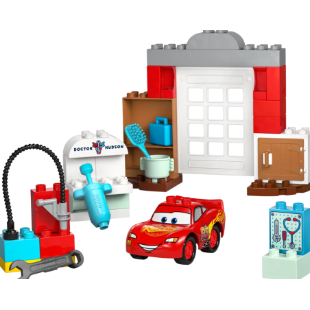 LEGO Duplo Cars Visita De Mcqueen Al Taller De Doc