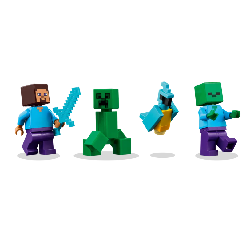 LEGO Minecraft La Casa Dinamita De La Selva