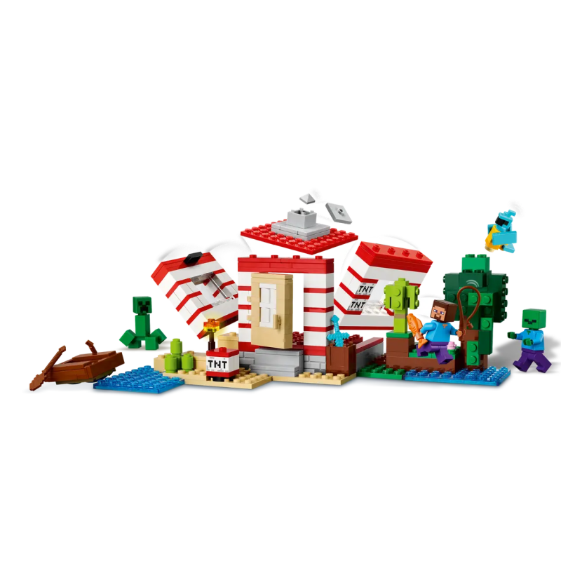 LEGO Minecraft La Casa Dinamita De La Selva