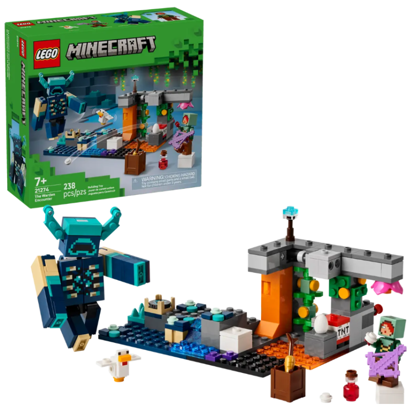 LEGO Minecraft El Encuentro Con El Custodio De LEGO