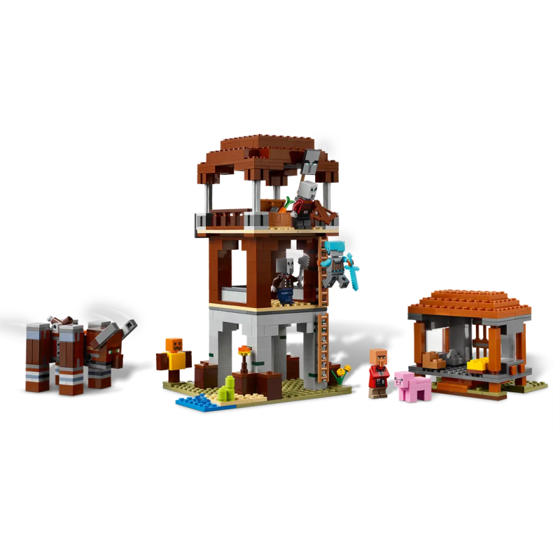 LEGO Minecraft El Puesto De Avanzada De Los Saqueadores