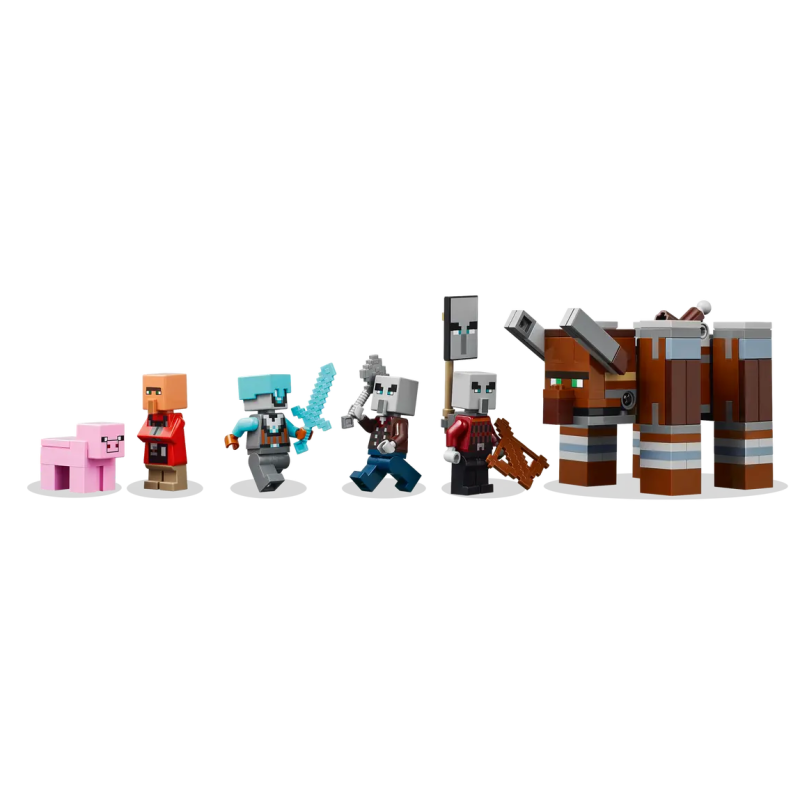 LEGO Minecraft El Puesto De Avanzada De Los Saqueadores