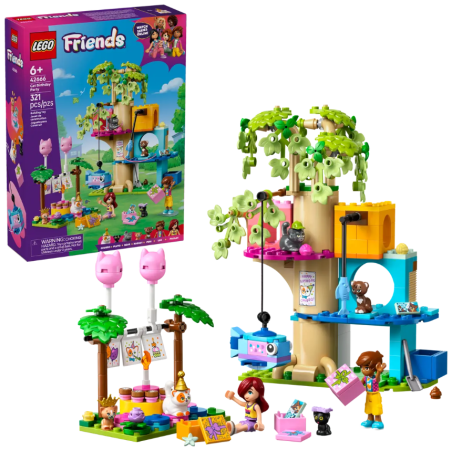 LEGO Friends Fiesta De Cumpleaños Y Casa Del Árbol De LEGO