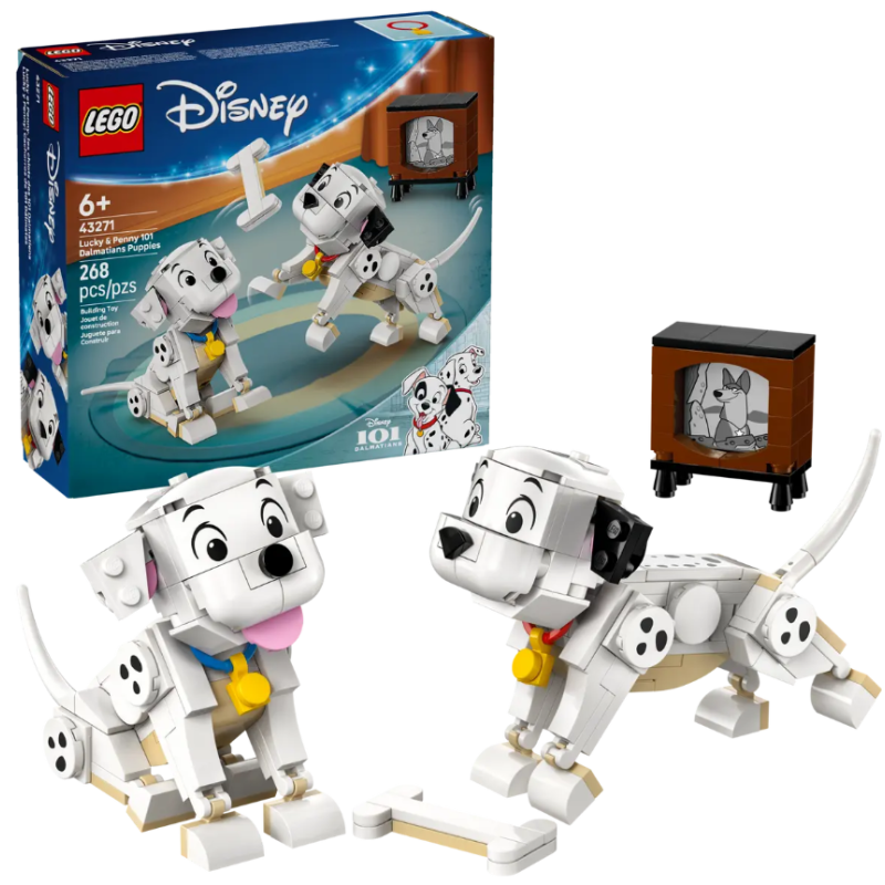 LEGO Disney Lucky Y Penny Cachorros De 101 Dálmatas De LEGO