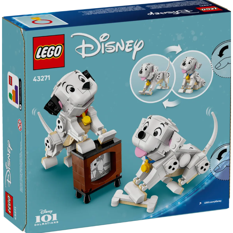 LEGO Disney Lucky Y Penny Cachorros De 101 Dálmatas