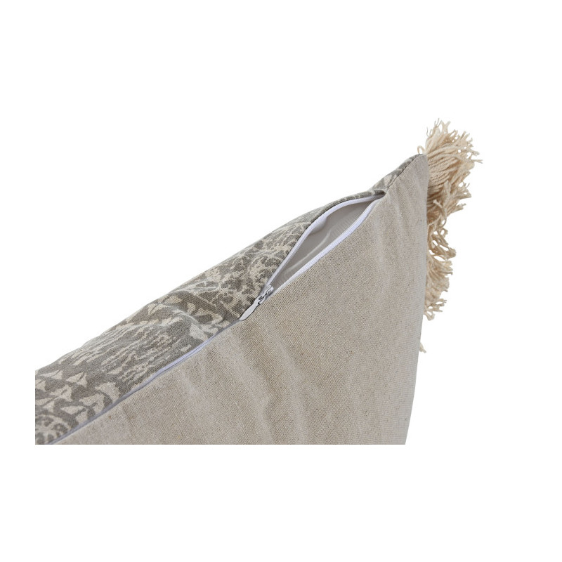 Cojin Lino Natural 50x30Cm