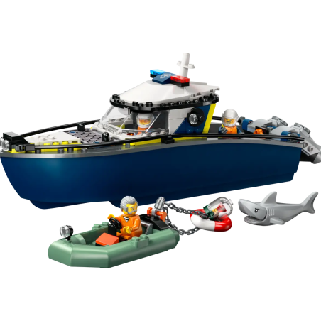 LEGO City Persecución En Barco De Policía