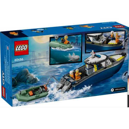LEGO City Persecución En Barco De Policía