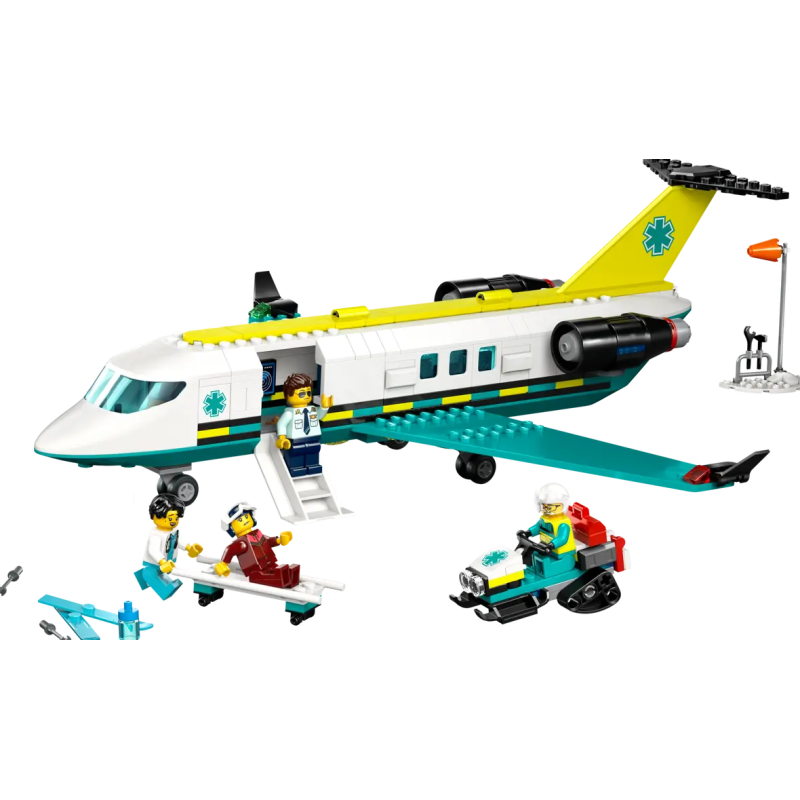 LEGO City Ambulancia Aérea De Emergencia