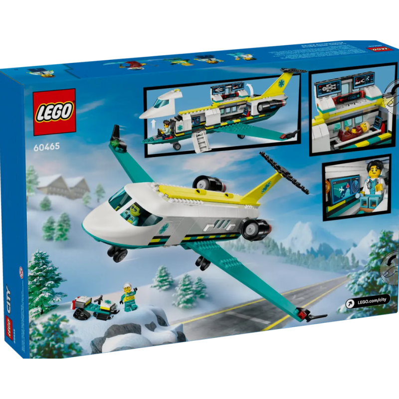 LEGO City Ambulancia Aérea De Emergencia