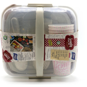 Set De Picnic De 32 Piezas De Plástico