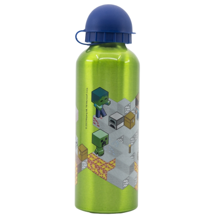 Botella Aluminio Minecraft 530 ML