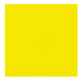 Servilletas Amarillo Neón 20 Uds De Fiesta Y Cumpleaños