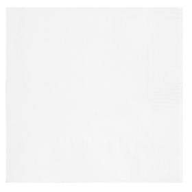 Servilletas Blanco Pequeñas 20 Uds De Fiesta Y Cumpleaños