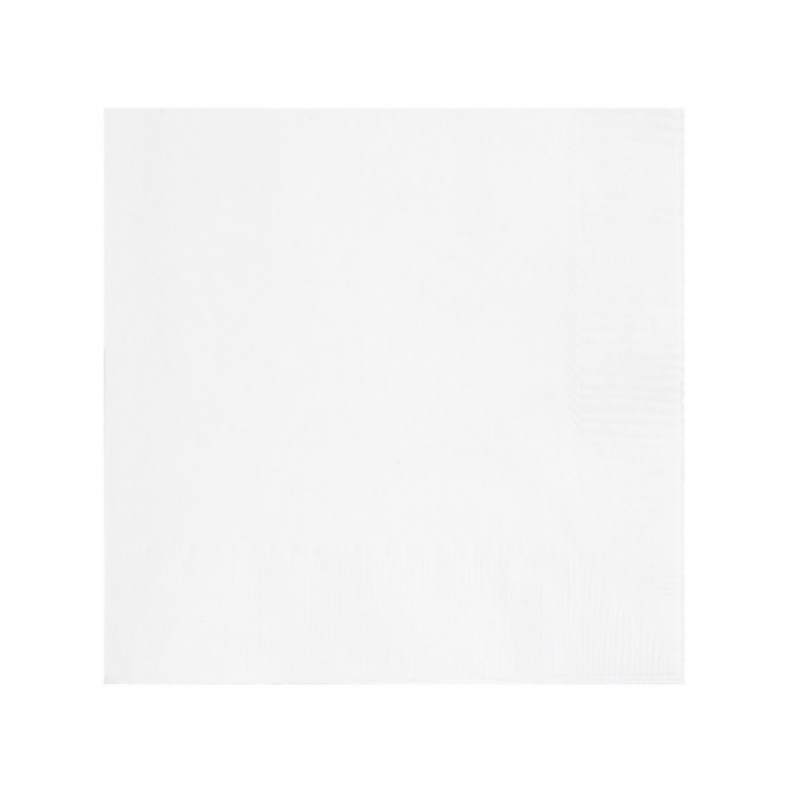 Servilletas Blanco Pequeñas 20 Uds De Fiesta Y Cumpleaños